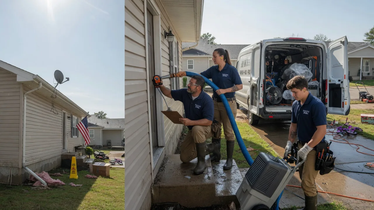 Ceiling Water Damage Restoration in Worthington, MN near me