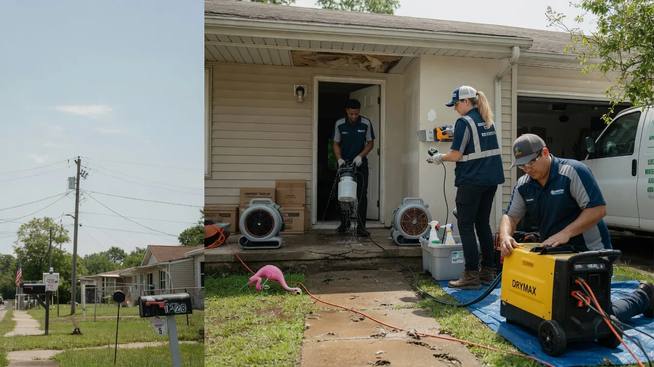 Storm Damage Water Removal in Worthington, MN near me